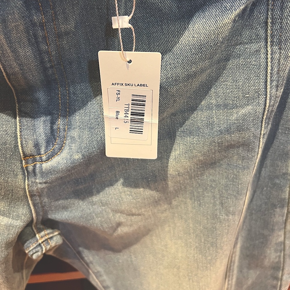Jeans. The new style for 2024. The barrel jeans.